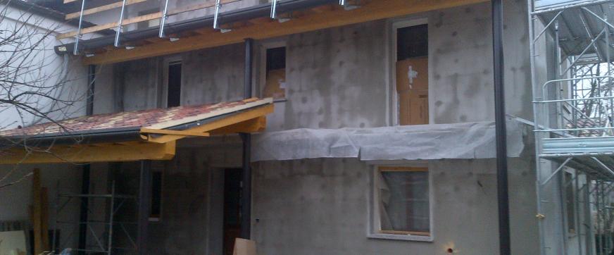 Avanzamento lavori cappotto termico