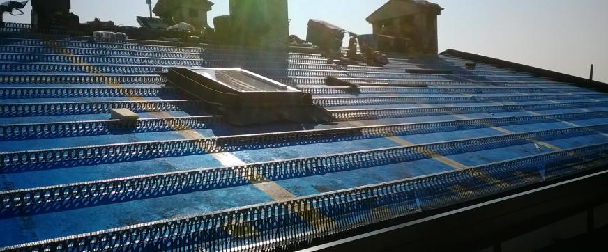 Posa in opera del sistema isolante