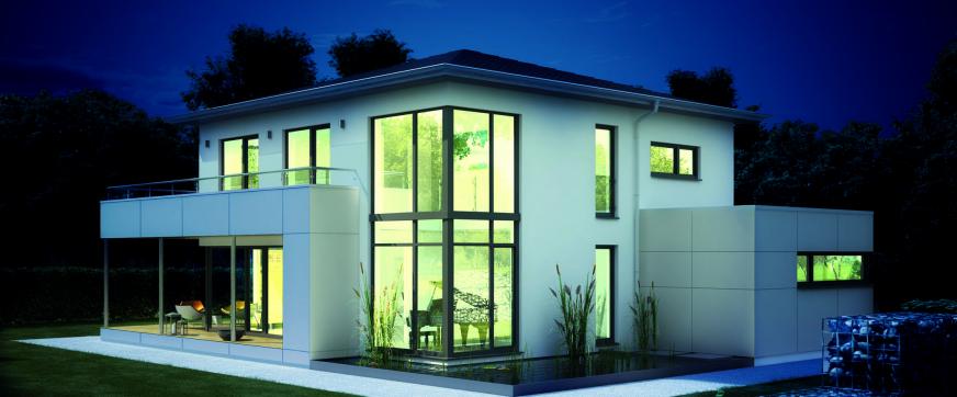 Rendering-simulazione dell'edificio finito